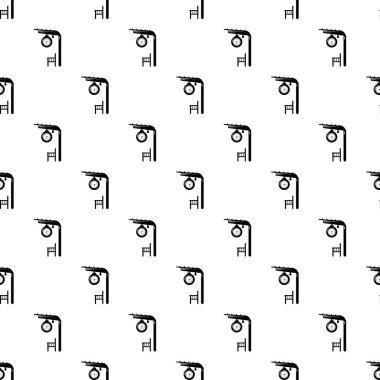 Platform demiryolu tasarlamak vektör sorunsuz