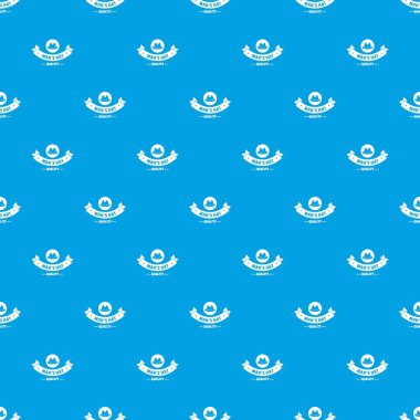 Kalite şapka modeli vektör kesintisiz mavi