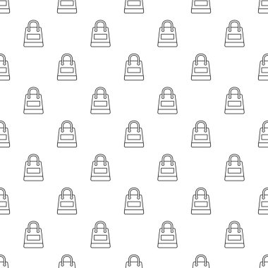 Alışveriş çantası tasarlamak vektör sorunsuz