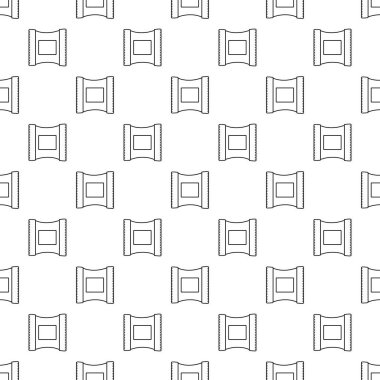 Paket tasarlamak vektör sorunsuz ıslak mendil