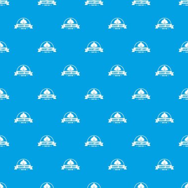 Ordu şapka desen vektör kesintisiz mavi