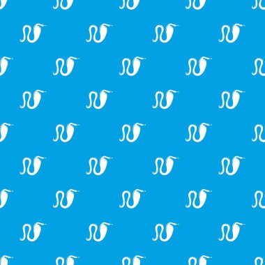 Kobra desen vektör kesintisiz mavi