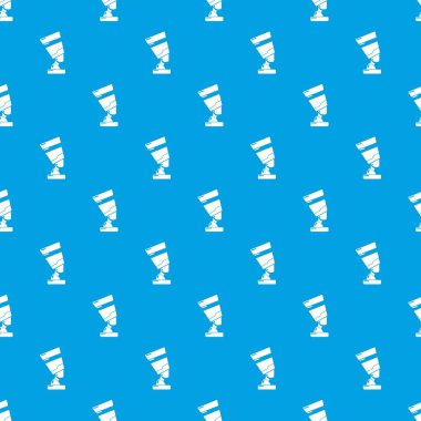 Mısır kadınlar desen vektör kesintisiz mavi