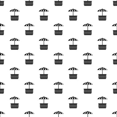 Cafe durak tasarlamak vektör sorunsuz