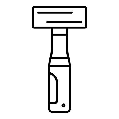 Kaynakçı çekiç simgesi, anahat stili