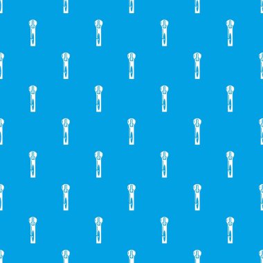 Kilit ZIP desen vektör kesintisiz mavi
