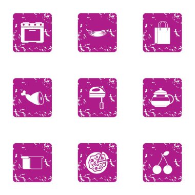 Tepesi simgeler kümesi, grunge tarzı