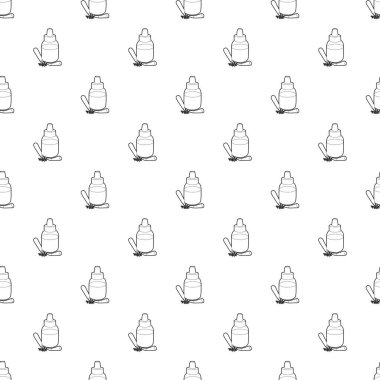 Yedek şişe ve sigara simgesi, anahat stili