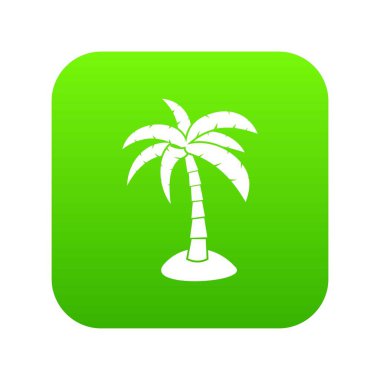 Palm simgesi dijital yeşil