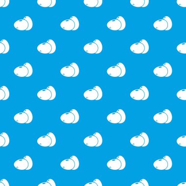 Yumurta desen vektör kesintisiz mavi