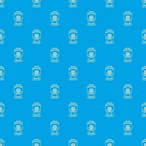 Tren desen vektör kesintisiz mavi