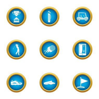 En iyi yumruk simgeler ayarla, stil düz