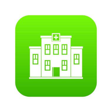Simge dijital yeşil bina Şehir Hastanesi