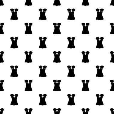 Vintage korse desen vektör sorunsuz