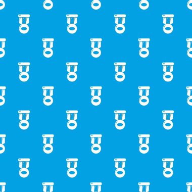 Hokey madalya desen vektör kesintisiz mavi