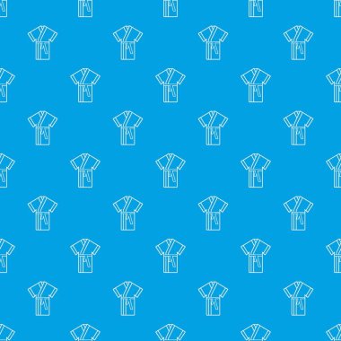 Bornoz desen vektör kesintisiz mavi