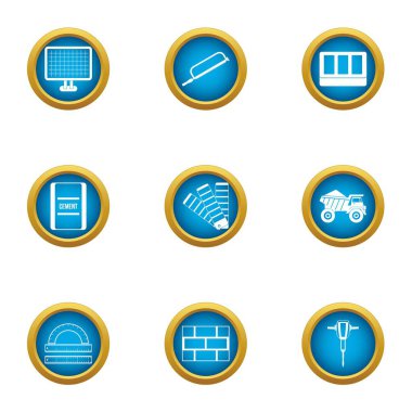 Özen Icons set, düz stil