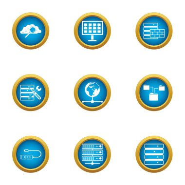 Fırsat simgeler ayarla, stil düz