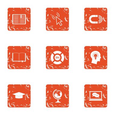 Becerikli simgeler kümesi, grunge tarzı