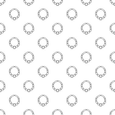 İnci kolye tasarlamak vektör sorunsuz