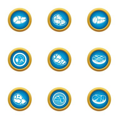 Et simgeler kümesi, düz stil kesim