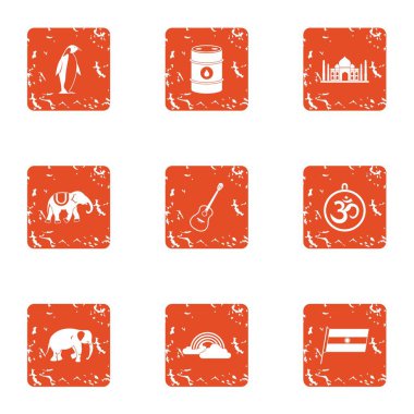 Musliman kalış simgeler kümesi, grunge tarzı