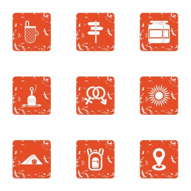 Karşılıklı ilişki simgeler kümesi, grunge tarzı