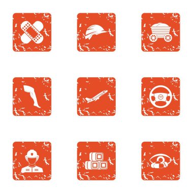 Devlet güvenliği simgeler kümesi, grunge tarzı