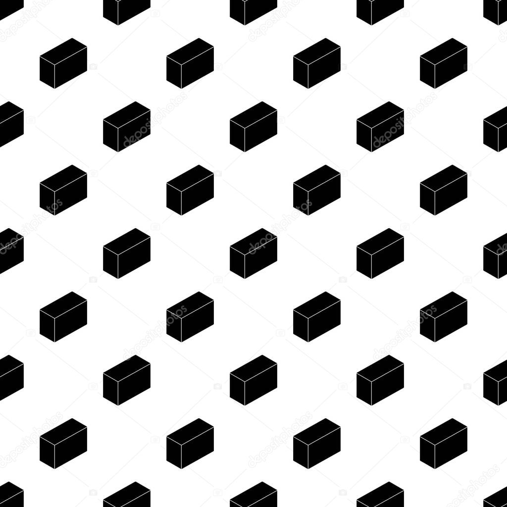 Cement block pattern vector seamless