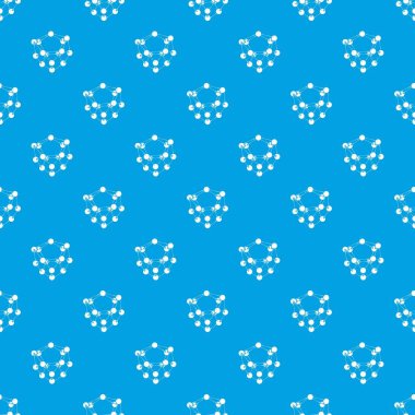 Glikoz desen vektör kesintisiz mavi