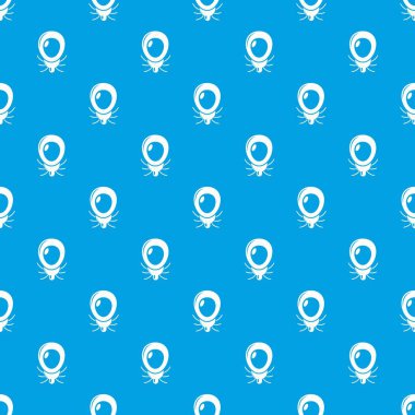 Fare virüs desen vektör kesintisiz mavi