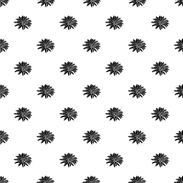 Aster bloem patroon vector naadloze — Stockvector