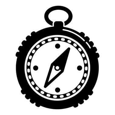 Pusula simgesini, basit tarzı