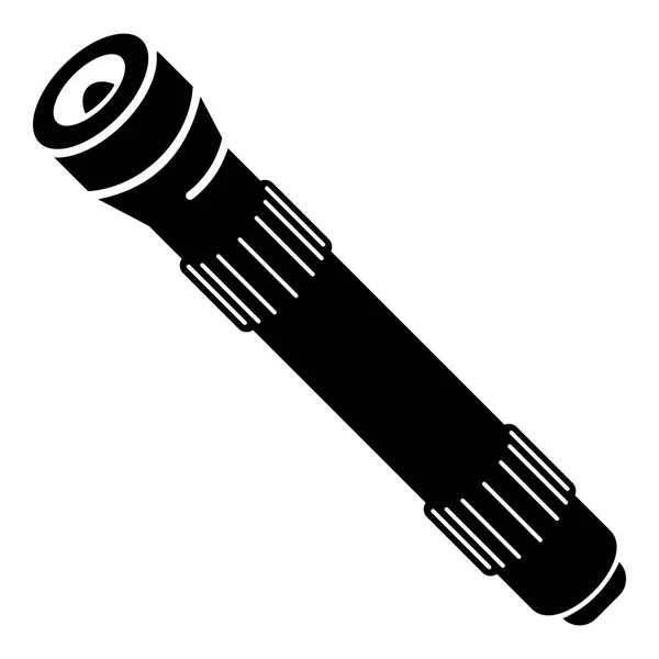 Icono de luz de flash, estilo simple — Vector de stock