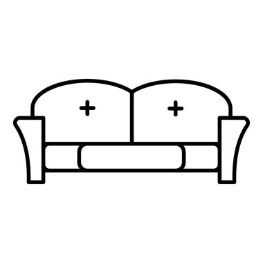 Smokin kanepe simgesi, anahat stili