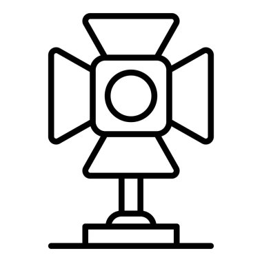 Video spot ışık simgesi, özet biçimi