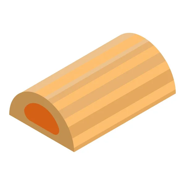 Želé cookie bar ikona, izometrický styl — Stockový vektor