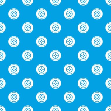 Giyim düğmesini desen vektör kesintisiz mavi