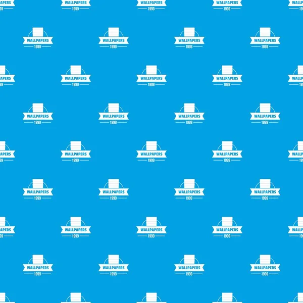 Duvar kağıdı desen vektör kesintisiz mavi
