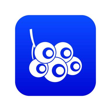 Kartopu şube simgesi dijital mavi