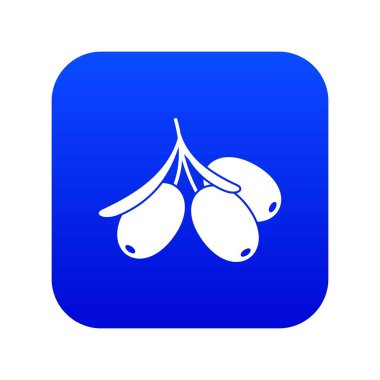 Deniz cehri şube simgesi dijital mavi