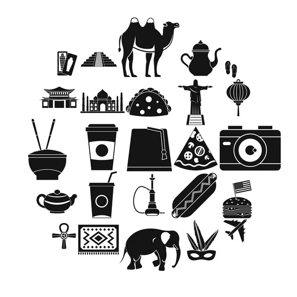 Kendini Icons set, basit tarzı arama