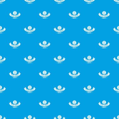 Kaliteli malzeme desen vektör kesintisiz mavi