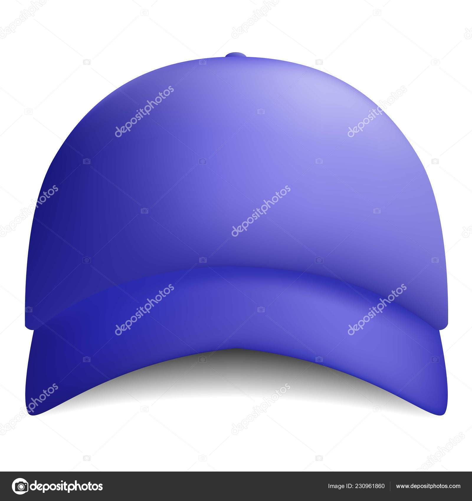 Download Blue Baseball Cap Icon Realistic Style Stock Vector C Ylivdesign 230961860 PSD Mockup Templates