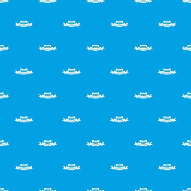 Güç gyro scooter desen vektör kesintisiz mavi