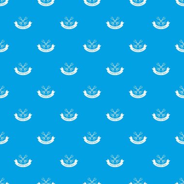 Tıp desen vektör kesintisiz mavi için araç