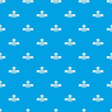 Forseps desen vektör kesintisiz mavi