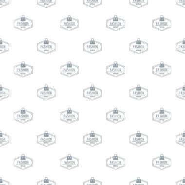 Moda stil çanta tasarlamak vektör sorunsuz