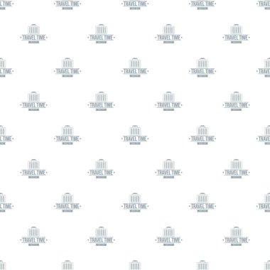 Seyahat çanta tasarlamak vektör sorunsuz