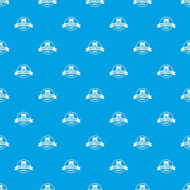 Araba pil desen vektör kesintisiz mavi